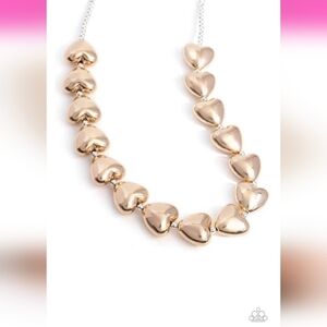 Hello Heartstrings Multi Necklace Silver Beaded Fashion Jewelry Paparazzi